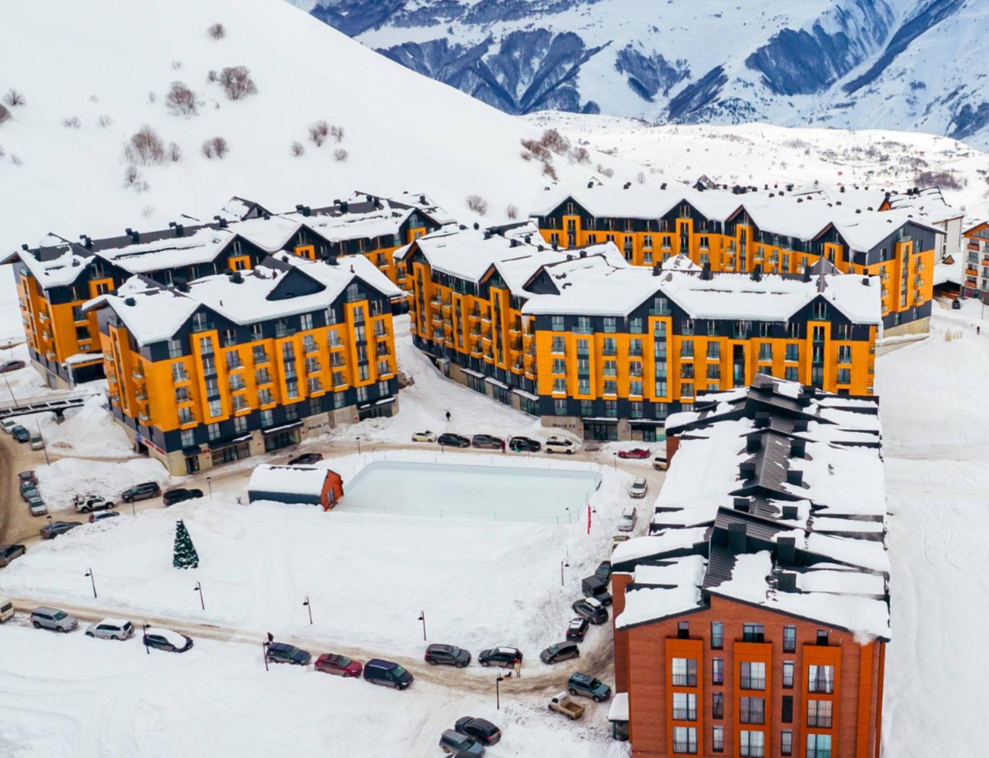 Апартаменты Redco Four Seasons In New Gudauri 302 Экстерьер фото